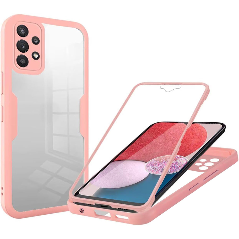 Case for Samsung Galaxy A13 A135, Techsuit, ColorVerse 360, Pink