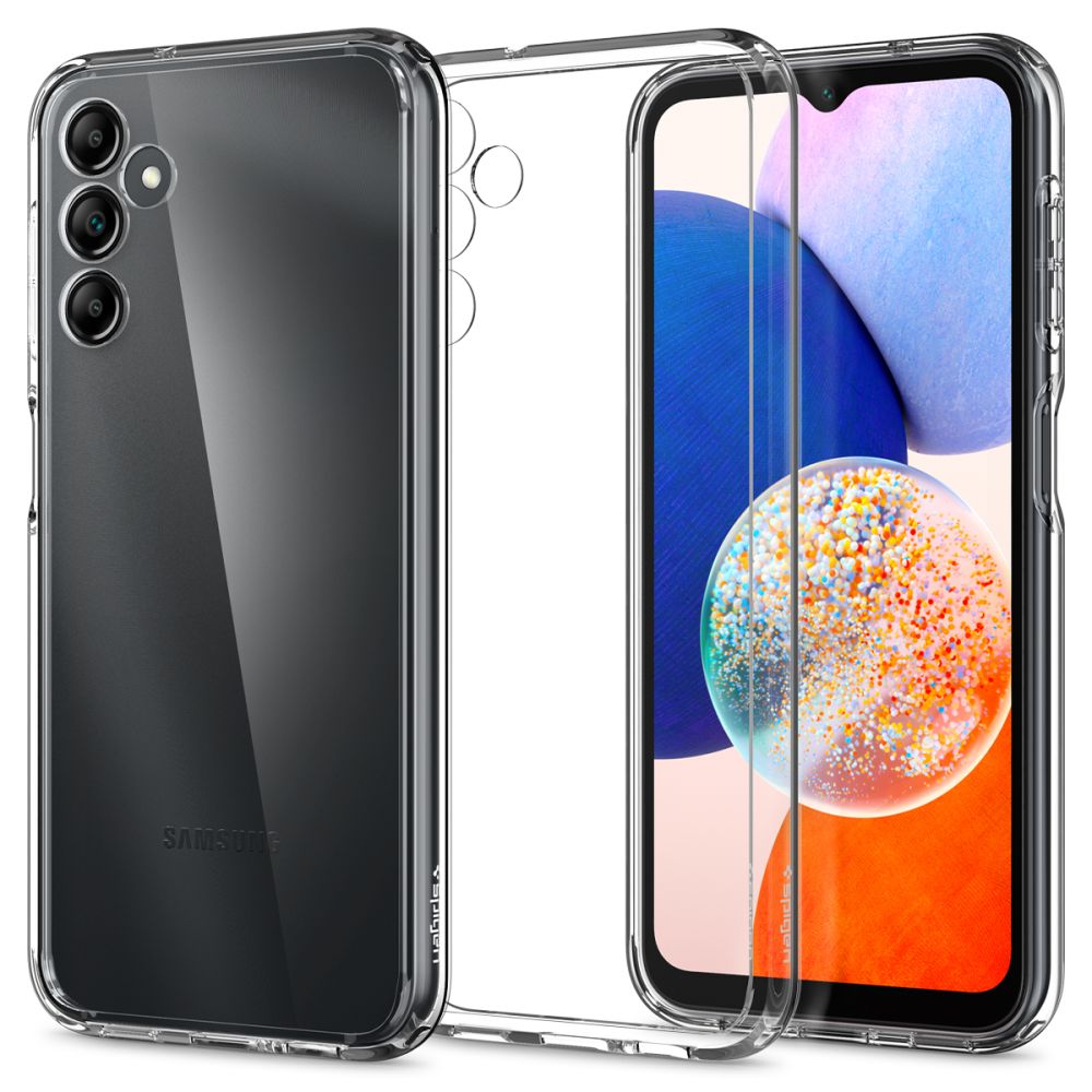 Hülle für Samsung Galaxy A14 5G A146, Spigen, Ultra Hybrid, Transparent