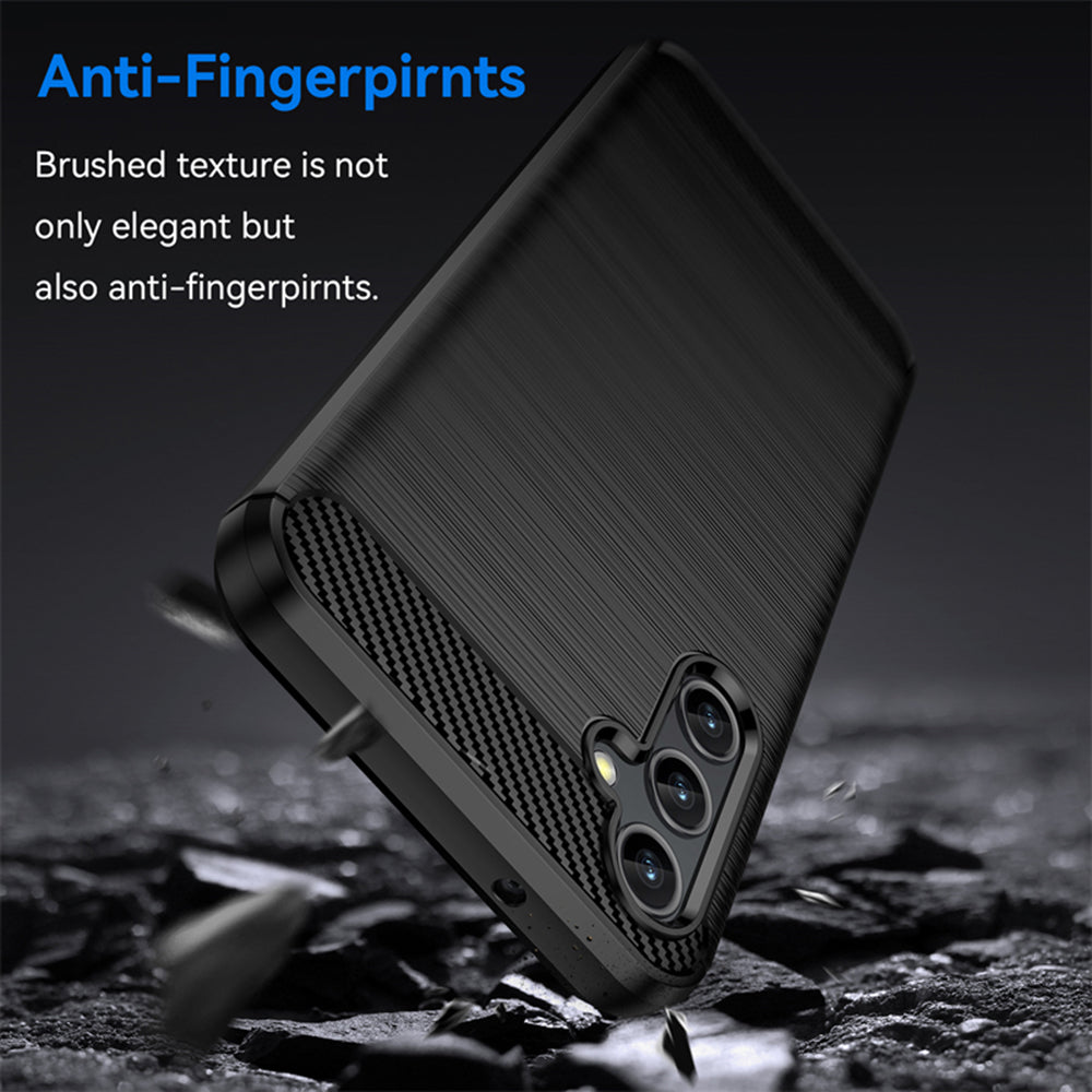 Case for Samsung Galaxy A14 A145 / A14 5G A146, Techsuit, Carbon, Black