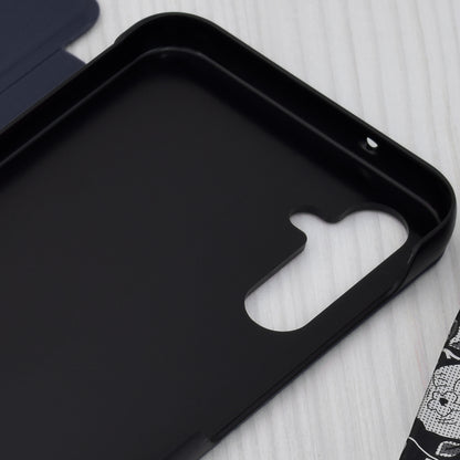 Hülle für Samsung Galaxy A14 A145 / A14 5G A146, Techsuit, eFold, Dunkelblau