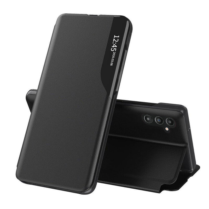 Hülle für Samsung Galaxy A14 A145 / A14 5G A146, Techsuit, eFold, Schwarz