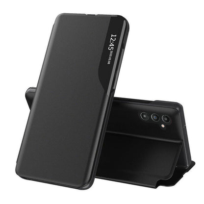 Hülle für Samsung Galaxy A14 A145 / A14 5G A146, Techsuit, eFold, Schwarz