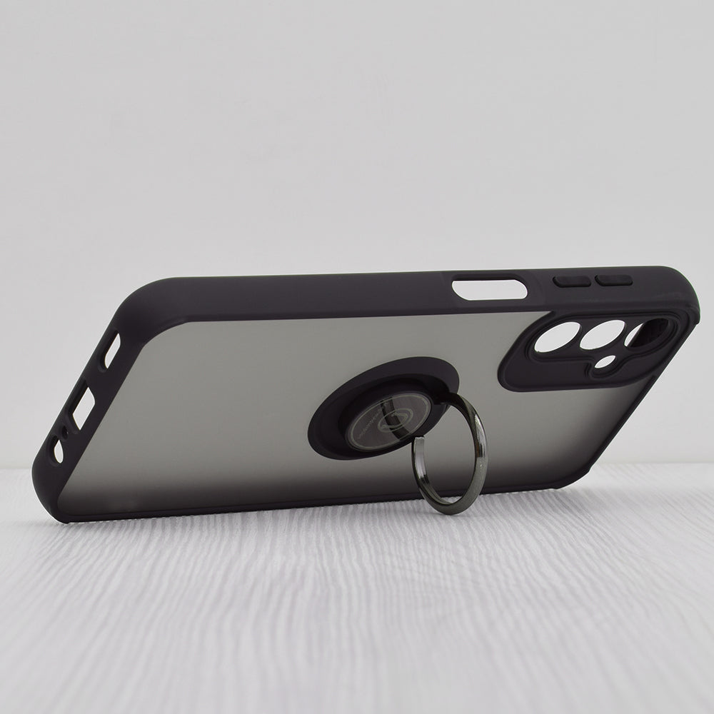 Hülle für Samsung Galaxy A14 A145 / A14 5G A146, Techsuit, Glinth, Schwarz