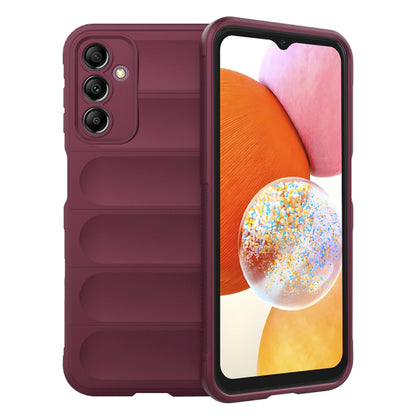 Case for Samsung Galaxy A14 A145 / A14 5G A146, Techsuit, Magic Shield, Burgundy