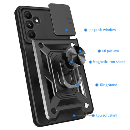 Hülle für Samsung Galaxy A15 5G A156 / A15 A155, Techsuit, CamShield, Blau