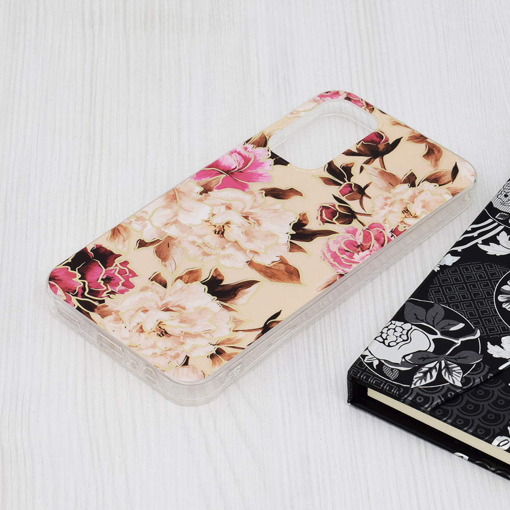 Hülle für Samsung Galaxy A15 5G A156 / A15 A155, Techsuit, Marble, Beige