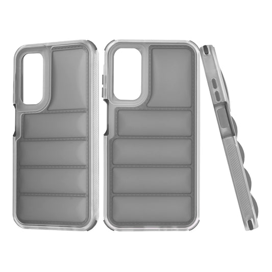 Hülle für Samsung Galaxy A15 5G A156 / A15 A155, Techsuit, Wave Shield, Schwarz