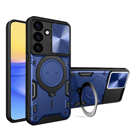 Hülle für Samsung Galaxy A16 5G A166 / A16 4G A165, Techsuit, CamGuard Pro, Blau