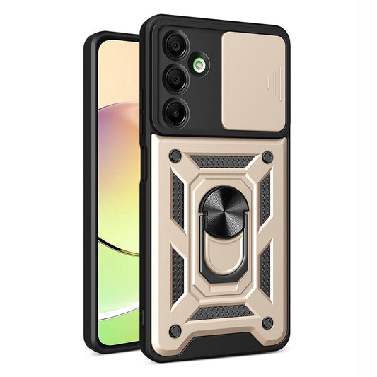 Hülle für Samsung Galaxy A16 5G A166 / A16 4G A165, Techsuit, CamShield, Gold