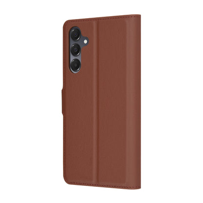 Hülle für Samsung Galaxy A16 5G A166 / A16 4G A165, Techsuit, Leder-Folio, Braun