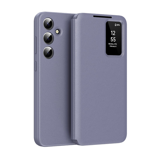 Hülle für Samsung Galaxy A16 5G A166 / A16 4G A165, Techsuit, SmartView, Lila