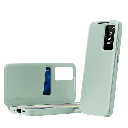 Hülle für Samsung Galaxy A17 4G / A17 5G / A26 A266, Techsuit, SmartView, Grün