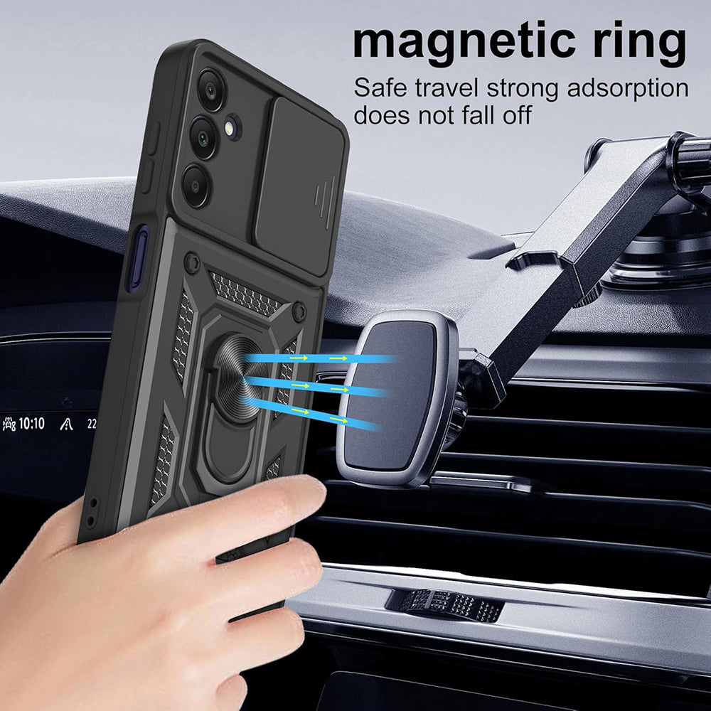 Hülle für Samsung Galaxy A17 5G, Techsuit, CamShield, Schwarz