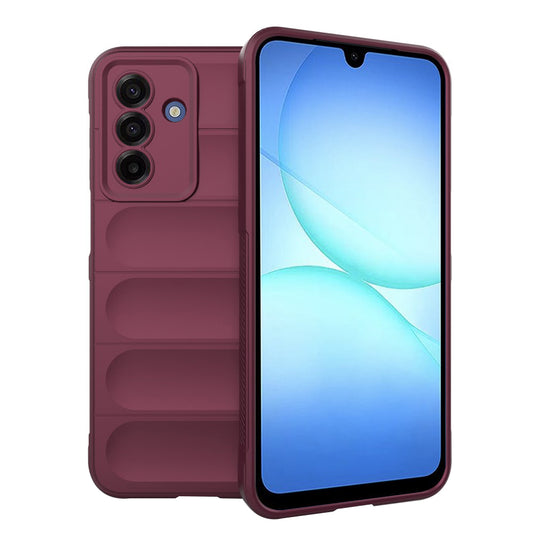 Hülle für Samsung Galaxy A17 5G, Techsuit, Magic Shield, Weinrot