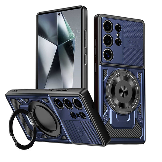 Hülle für Samsung Galaxy A17 5G, Techsuit, RuggedCam, Blau