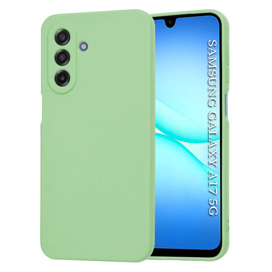 Case for Samsung Galaxy A17 5G, Techsuit, SoftFlex, Light Green