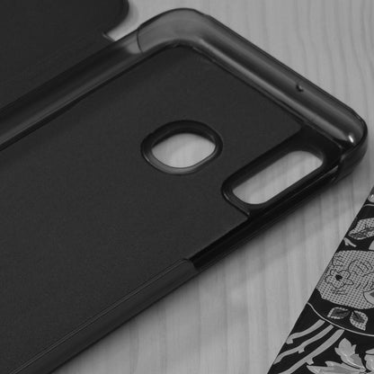 Hülle für Samsung Galaxy A20e A202, Techsuit, eFold, Schwarz