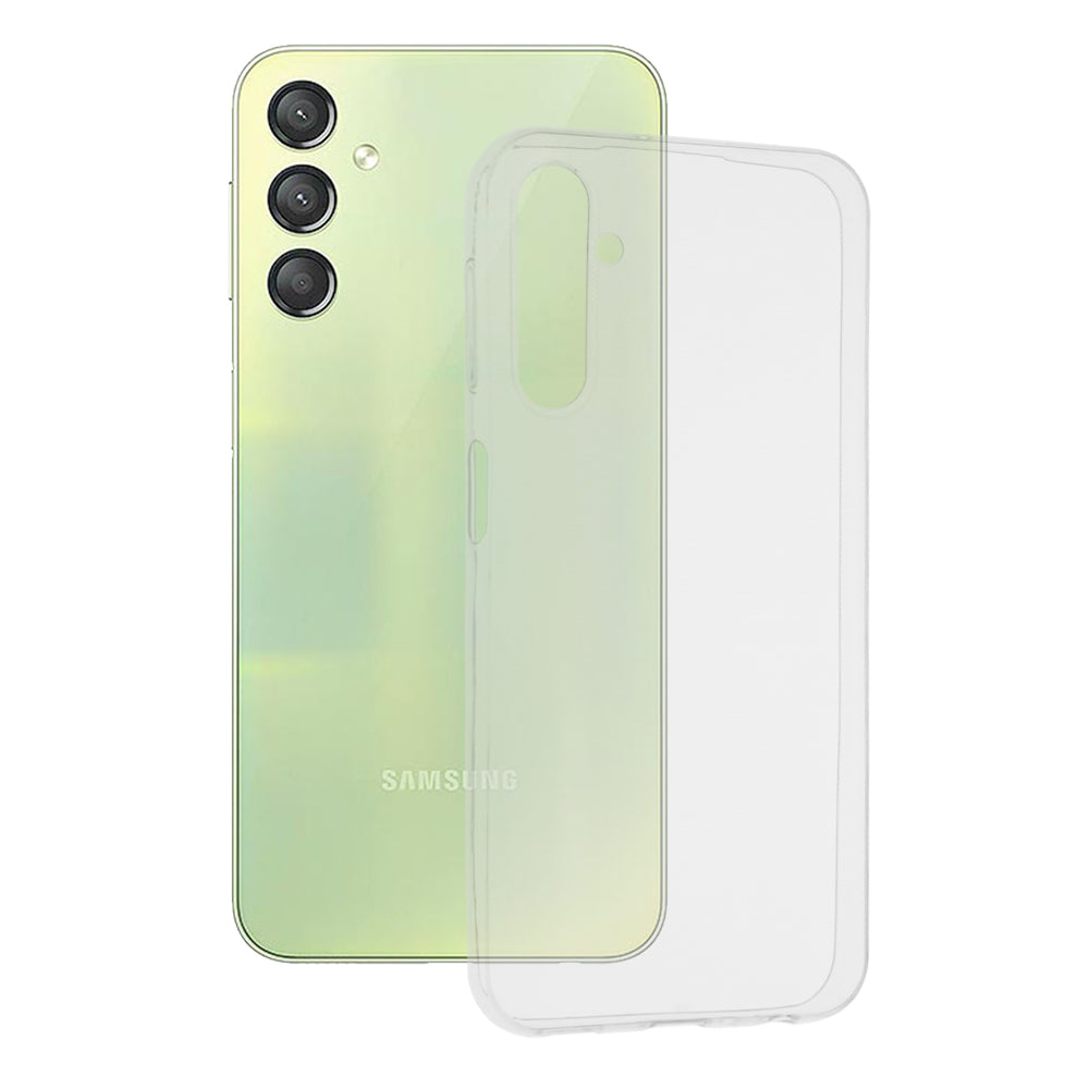 Hülle für Samsung Galaxy A24 4G A245, Techsuit, Klar, Transparent
