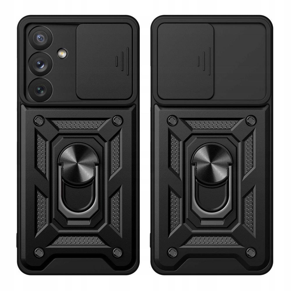 Hülle für Samsung Galaxy A25 A256, Techsuit, CamShield, Schwarz