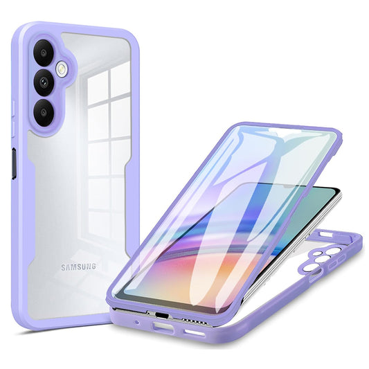 Hülle für Samsung Galaxy A25 A256, Techsuit, ColorVerse 360, Lila