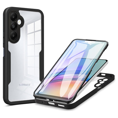 Hülle für Samsung Galaxy A25 A256, Techsuit, ColorVerse 360, Schwarz