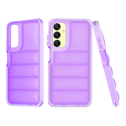 Hülle für Samsung Galaxy A25 A256, Techsuit, Wave Shield, Lila