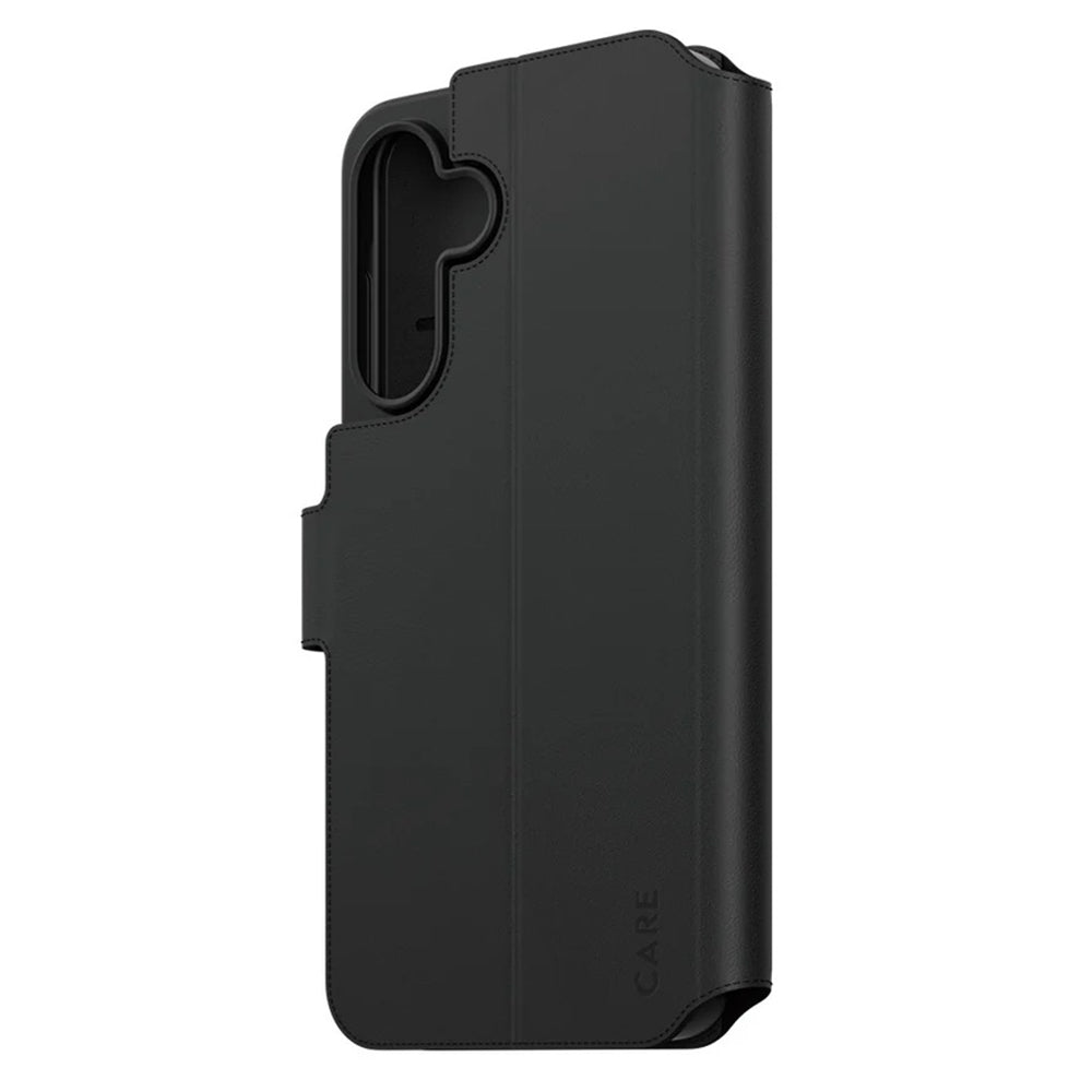 Hülle für Samsung Galaxy A26 A266, PanzerGlass, Care Feature Kickstand Wallet, Schwarz