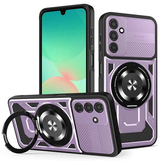 Hülle für Samsung Galaxy A26 A266, Techsuit, RuggedCam, Lila