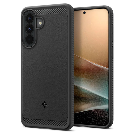 Hülle für Samsung Galaxy A27 5G, Spigen, Rugged Armor, Schwarz ACS11312