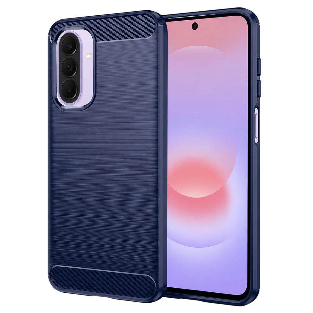 Hülle für Samsung Galaxy A27 5G, Techsuit, Carbon, Blau