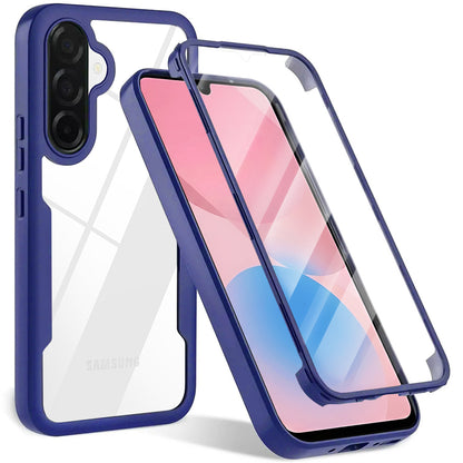 Hülle für Samsung Galaxy A27 5G, Techsuit, ColorVerse 360, Blau