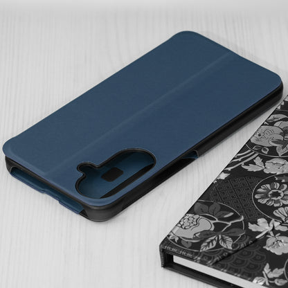Hülle für Samsung Galaxy A27 5G, Techsuit, eFold New Model, Dunkelblau