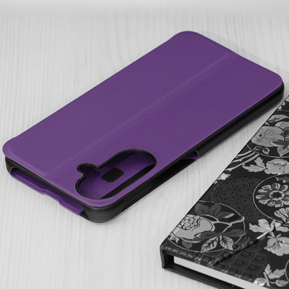 Hülle für Samsung Galaxy A27 5G, Techsuit, eFold New Model, Lila