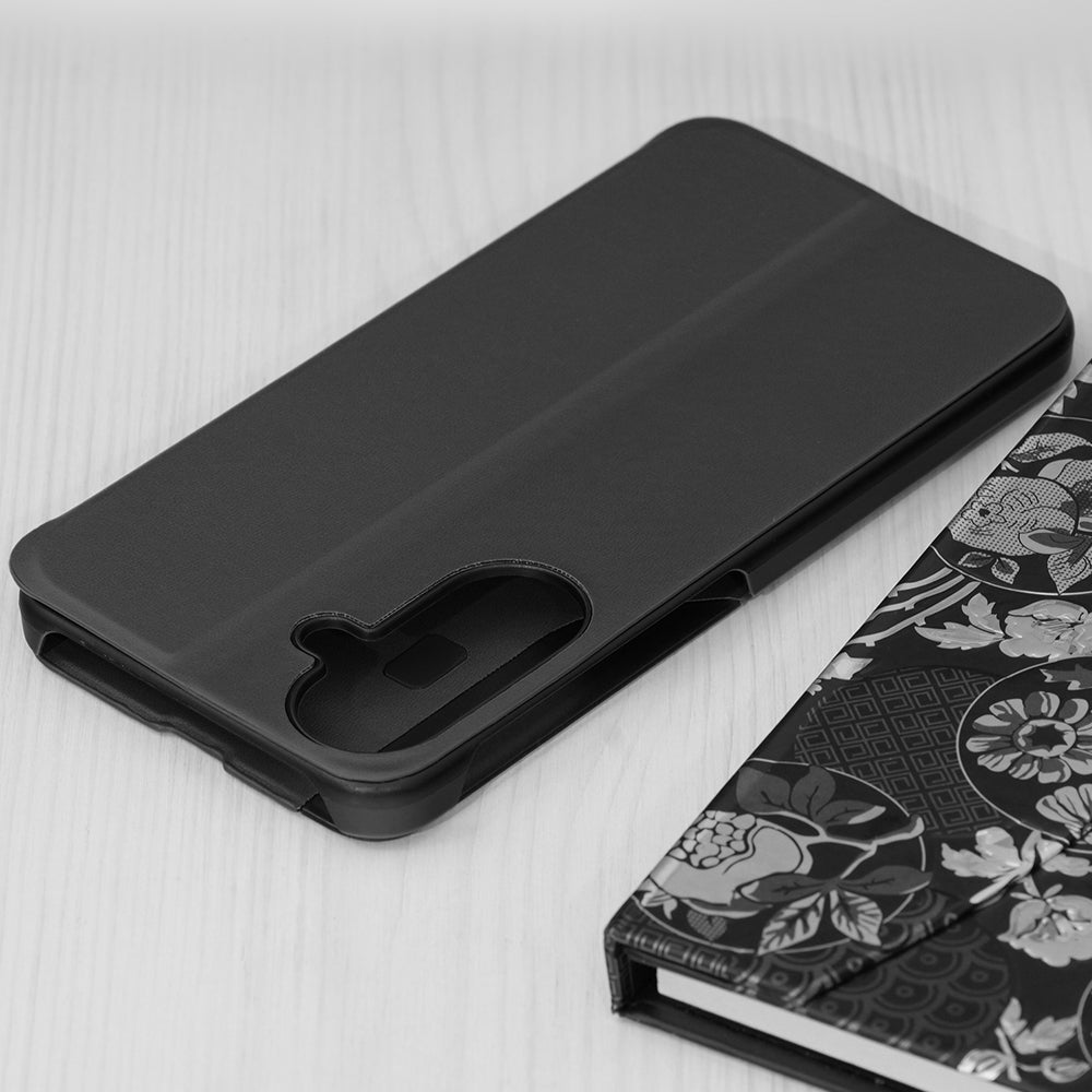 Hülle für Samsung Galaxy A27 5G, Techsuit, eFold New Model, Schwarz