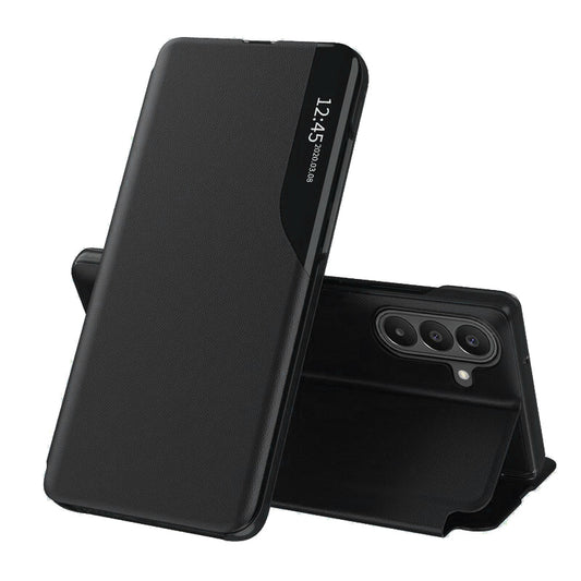 Hülle für Samsung Galaxy A27 5G, Techsuit, eFold New Model, Schwarz