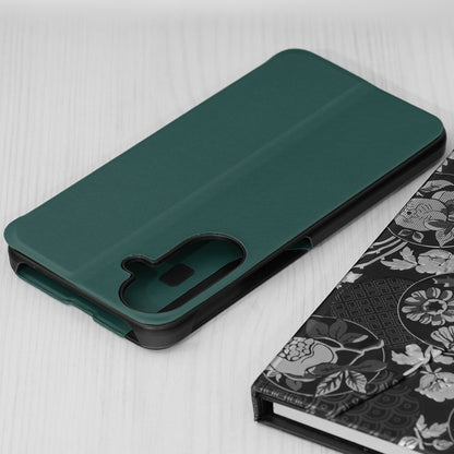 Hülle für Samsung Galaxy A27 5G, Techsuit, eFold New Model, Dunkelgrün