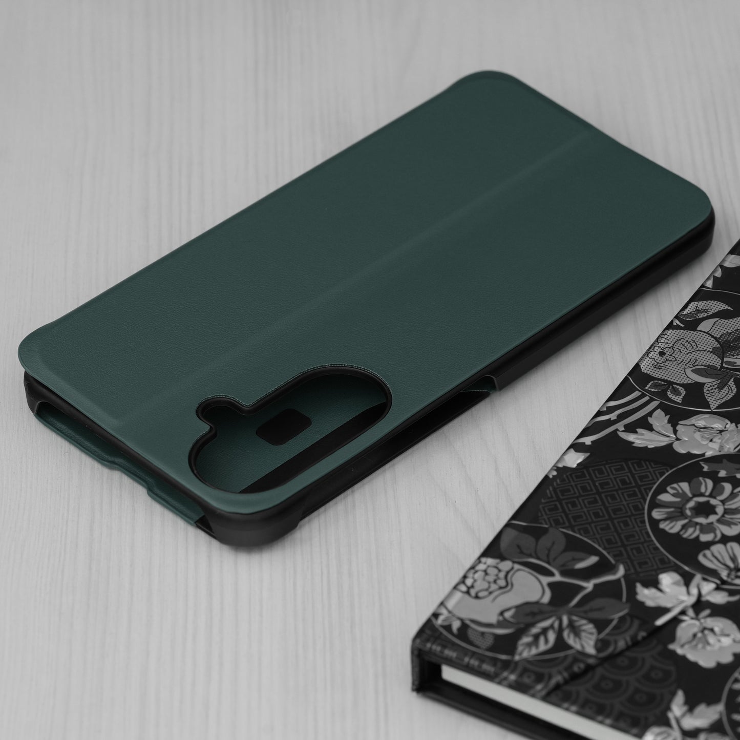 Hülle für Samsung Galaxy A27 5G, Techsuit, eFold, Dunkelgrün
