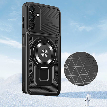 Hülle für Samsung Galaxy A27 5G, Techsuit, RuggedCam, Blau