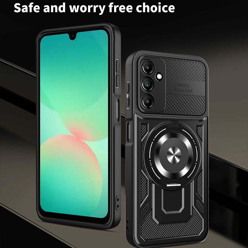 Hülle für Samsung Galaxy A27 5G, Techsuit, RuggedCam, Blau