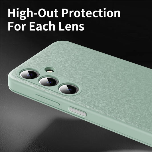 Hülle für Samsung Galaxy A27 5G, Techsuit, SmartView, Grün