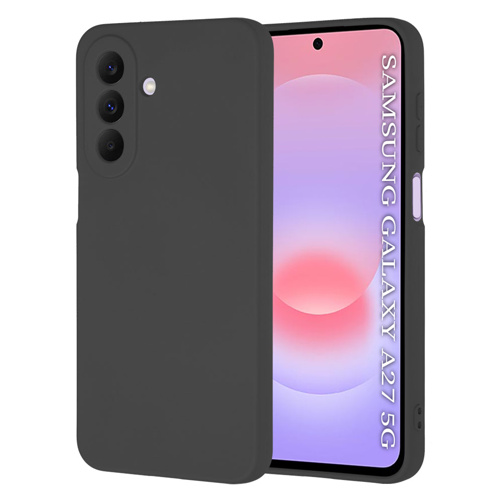 Hülle für Samsung Galaxy A27 5G, Techsuit, SoftFlex, Schwarz