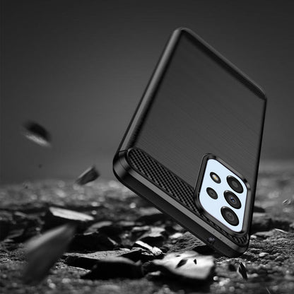 Hülle für Samsung Galaxy A33 5G A336, Techsuit, Carbon, Schwarz