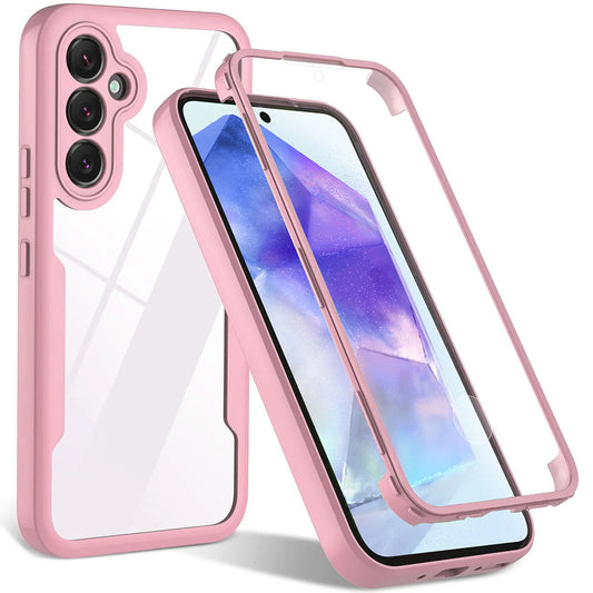 Case for Samsung Galaxy A35 5G A356, Techsuit, ColorVerse 360, Pink