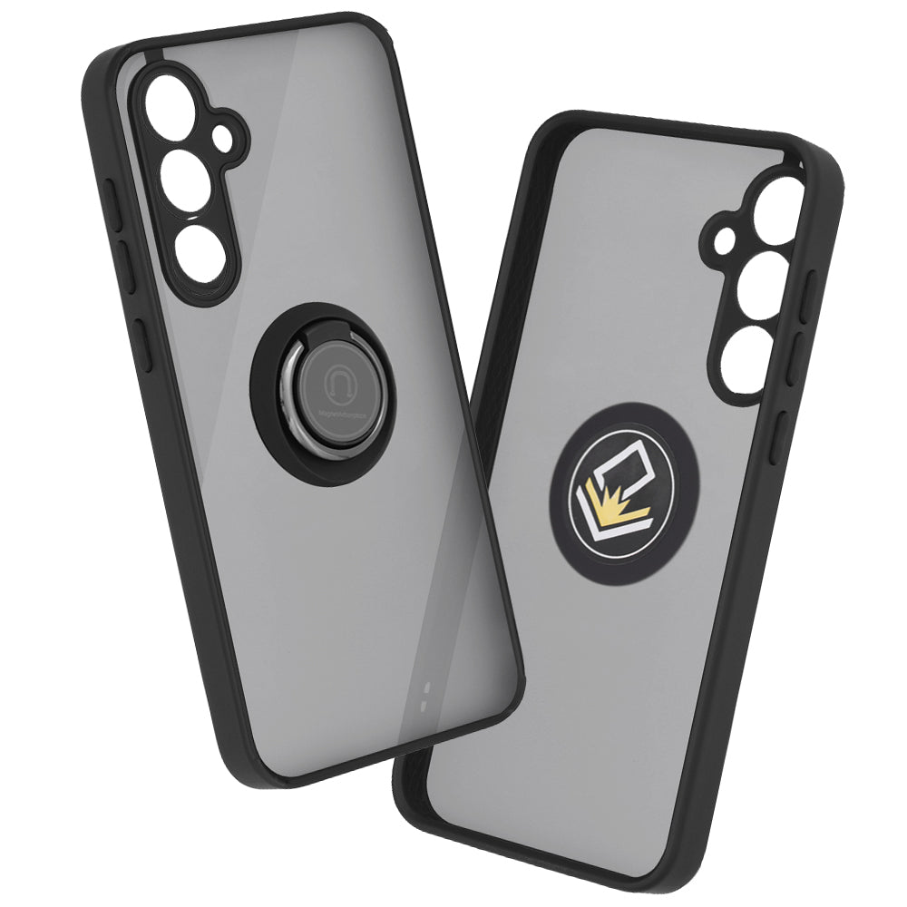 Hülle für Samsung Galaxy A35 5G A356, Techsuit, Glinth, Schwarz