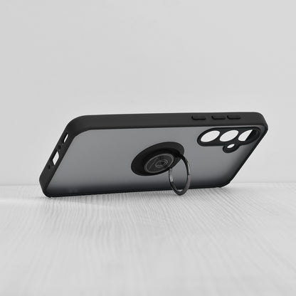 Hülle für Samsung Galaxy A35 5G A356, Techsuit, Glinth, Schwarz