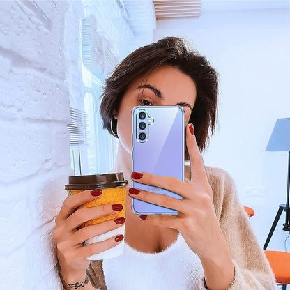 Hülle für Samsung Galaxy A35 5G A356, Techsuit, stoßfest klar, transparent