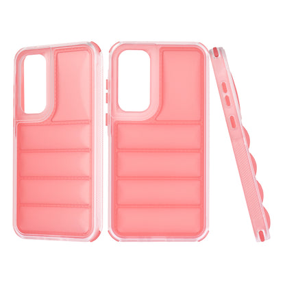 Hülle für Samsung Galaxy A35 5G A356, Techsuit, Wave Shield, Rot