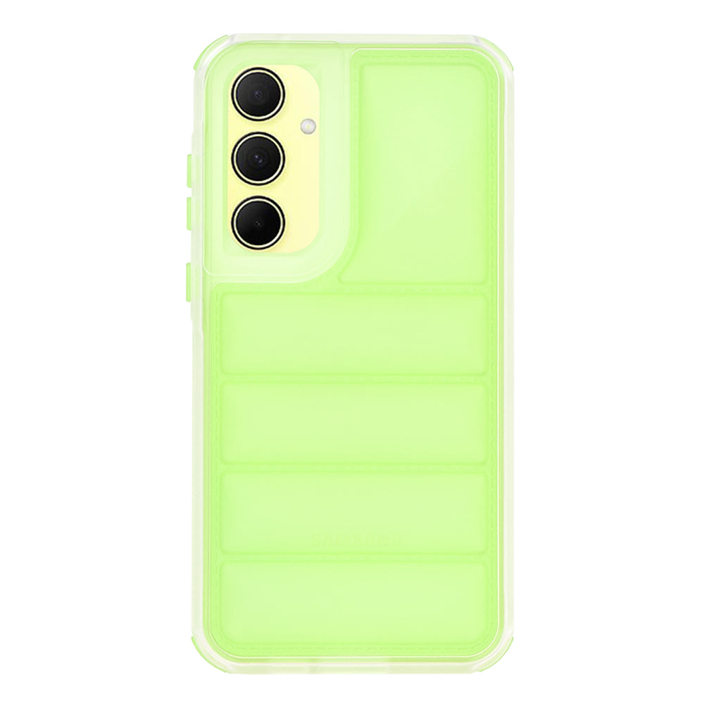 Hülle für Samsung Galaxy A35 5G A356, Techsuit, Wave Shield, Grün