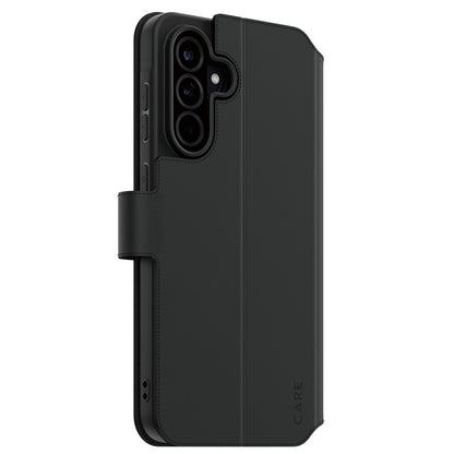 Hülle für Samsung Galaxy A36 A366, PanzerGlass, Care Feature Kickstand Wallet, Schwarz