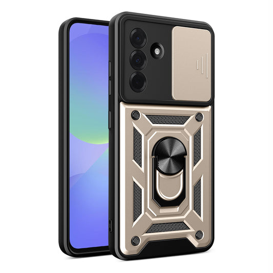 Hülle für Samsung Galaxy A36 A366, Techsuit, CamShield, Gold